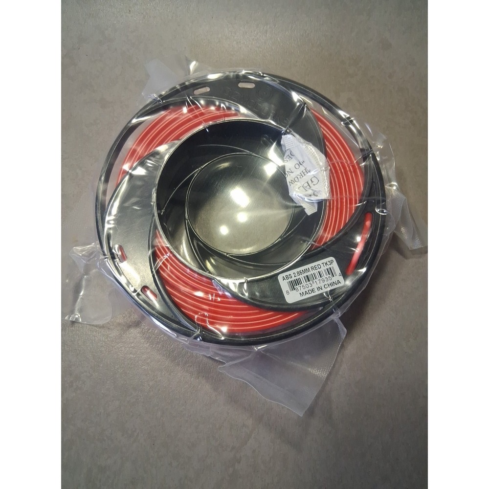 Gizmo Dorks ABS 2.85m Filament For 3D Printer RED - Picture 3 of 4